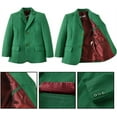 thumbnail image 4 of Boys Suits Set Slim Fit Kids Toddler Tux Suit for Teen Boy Wedding Outfit Communion Dress Clothes with Jacket Vest Pants Tie, 4 of 12