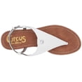 thumbnail image 5 of Circus by Sam Edelman Women's Carolina Flat Sandal, White, Size 6.0, 5 of 5