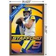 thumbnail image 3 of NFL Los Angeles Rams - Matthew Stafford 21 Wall Poster, 14.725" x 22.375", Framed, 3 of 3