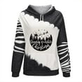 thumbnail image 4 of Chandail en Molleton Oversize de Noël pour Femmes, Imprimé Mode, Col Rond, Manches à Capuche, Cadeau de Noël en Solde, 4 of 7