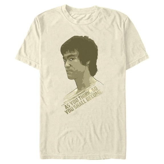 Mens Bruce Lee You Shall Become Quote T Shirt