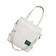 thumbnail image 3 of Bolso de hombro informal, bandolera de Color sólido, bolso de mano con correa ajustable, bolso de gran capacidad a la moda, para oficina, universidad, damas, blanco Inevent AP010303-01B, 3 of 7