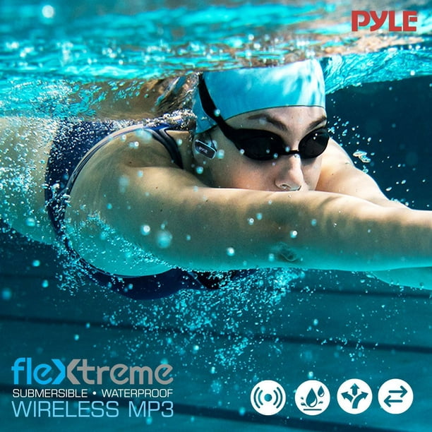 Pyle 8 Go de mémoire Flextreme Submersible Lecteur MP3 étanche