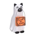 thumbnail image 2 of Cuenco de caramelo para perro fantasma al aire libre, adorno de resina, decoración al aire libre, decoración de Halloween (gatito), 2 of 14