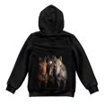 thumbnail image 5 of Pzuqiu Horse Print Boy's Hooded Sweatshirts 14-15 Lightness Comfortable Children's Long Sleeve Sweatshirt Practical Warm Fall Outfits Fashion Clothing Soft for Boys Teens Youth, 5 of 6