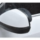 thumbnail image 5 of Espejo retrovisor Visor de lluvia ceja estilo de fibra de carbono impermeable a prueba de sol Universal para coche, 5 of 5