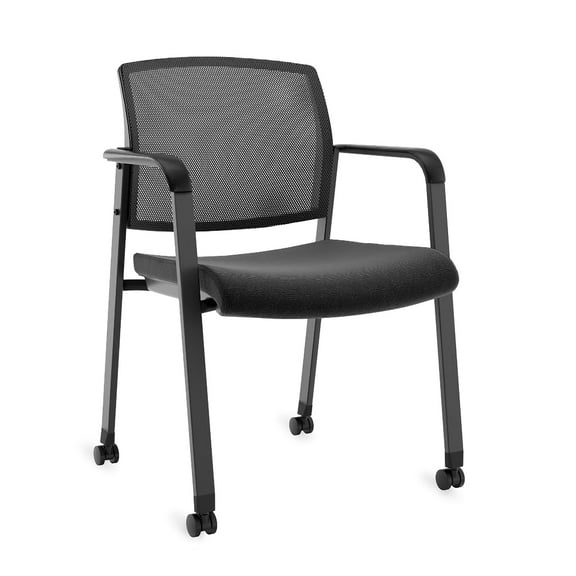 Staples Esler Mesh Guest Chair Black 28355R