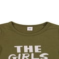 thumbnail image 3 of KuriozudKids Blouse à Manches Courtes Col Rond Imprimé Lettre Camouflage Shorts, 3 of 5