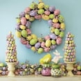 thumbnail image 3 of Flmtop 20Pcs/Bag Convenient Foam Egg Easy Use Polystyrene Styrofoam DIY Easter Simulation Egg for Festival, 3 of 10