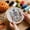 Skeleton, variant on Halloween Stamped Embroidery Kit, DIY Hand Sewing Needlepoint Supplies for Adult Beginners, Festive Bat & Witch Hat Pattern Handmade Craft Set 6"x6" (Bat)