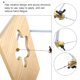 thumbnail image 4 of 12pcs Forma de U Jigsaw Spiral Blades Mini sierras de mano en forma de U DIY Accesorios, 4 of 6