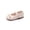 White, variant on FSYBOA Girls Dress Shoes Size 1(Big Kids), Hook and Loop Strap Soft Soled Non Slip Solid Color Kids School Uniform Shoes White
