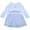 Blue, variant on Disney Frozen II Girls Elsa Tutu Special Occasion Dress for Toddlers