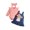 Pink, variant on Outfits for Girls 3 Piece Graphic Print Long Sleeve Crew Neck Ruffle Onesie And Overall Skirt Headband Outdoor Wear Girls' Clothing Sets 9 Months-12 Months