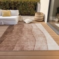 thumbnail image 6 of Addison Rugs Chantille Indoor/Outdoor Transitional Ombre Brown Washable Rectangle Rug, 2'6" x 3'10", 6 of 6