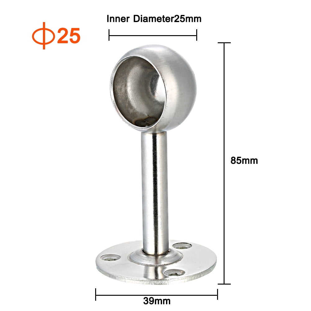 2pcs Curtain Rod Ceiling Mount Bracket Set Of 2 Curtain Rod