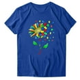 thumbnail image 1 of CNKOO T-Shirt Manches Courtes Manches Courtes Col Rond Femme pour Femme, 1 of 6