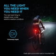 thumbnail image 3 of USB Rechargeable Bike Lights Set, 2000LM Bike Headlight LED, Super Bright Headlight Front Lights and Back Rear Taillight for All Bicycles Night Riding, Mountain, Road, 3 of 9