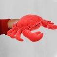 thumbnail image 2 of KAKOWELY Interactive Hand Puppet Story Telling Hand Puppet Stuffed Crab Puppet Cute Animal Stuffed Toy,9.84X"X9.84"X4.33", 2 of 4