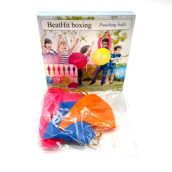 BeatHit boxing Punching balls Durable and Inflatable Rubber Punching Balls for Festive Events, Group Activities, and Casual Play Interaction