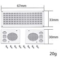 thumbnail image 4 of para MN D90 D99S MN99S 1/12, accesorios de piezas de mejora para coche RC, cubierta decorativa, rejilla de entrada de metal, 4 of 5