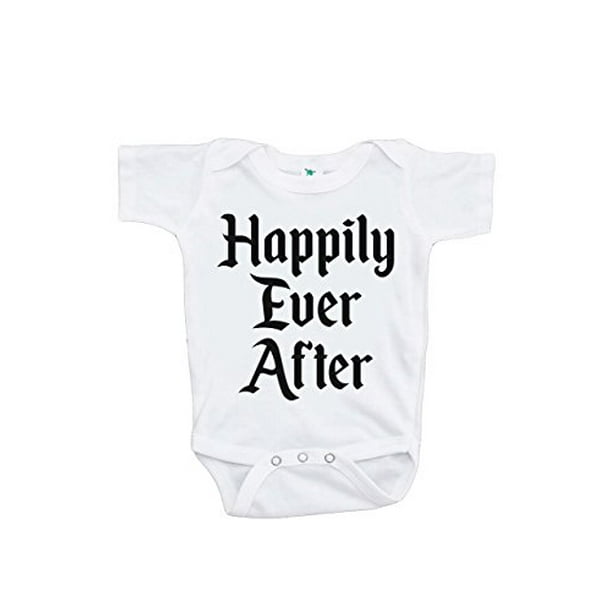 Custom Party Shop Girl S Happily Ever After Wedding Onepiece 3 6 Months Walmart Com Walmart Com