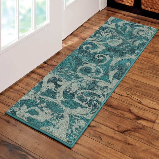 Orian Rugs Watercolor Scroll Multi-Colored Area Rug or Runner - Walmart.com