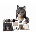 thumbnail image 4 of DIY Fantasy Hood Hat Crochet Kit Series,Wolf Crochet Kit for Beginners with Step-by-Step Instructions,All-in-One Complete Set for Wolf Craft Gift, 4 of 4