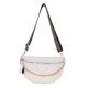 thumbnail image 2 of Bolsa PU Fanny Pack Chains Rhombus Retro Correa ancha Mujer Pecho Crossbody Bag (Blanco) Likrtyny Para Estrenar, 2 of 9