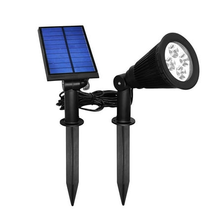 Decorative Spotlights Indoor Solarek Solar Spotlights Landscape Lighting IP65 Waterproof Auto On/Off Outdoor Indoor Wall Light Emergence Light (White) ()