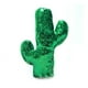 thumbnail image 1 of Muñeca de peluche con forma de cactus con lentejuelas, 20 cm, color verde, 1 of 1