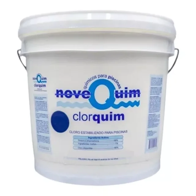 Tricloro Clorquim NoveQuim Cloro Para Alberca En Polvo 5 Kg