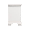 thumbnail image 3 of Picket House Furnishings Trent 2-Drawer Nightstand in White, 3 of 11