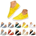 thumbnail image 5 of XIMIN Mens Leisure Loafers Slip-On Flat Shoes Comfortable Slip on Shoes Cap Toe Breathable Walking Spring Autumn Loafers Casual Fashion Moccasins, 5 of 6