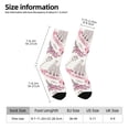 thumbnail image 2 of KLL Romantic Travel In Paris Print Cool Socks Men's Women's Crew Socks Funny Crazy Novelty Stockings, 2 of 6