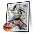 thumbnail image 3 of Cuadros Decorativos 5D taladro redondo completo diamante pintura personaje parte imagen diamantes de imitación artesanía JShteea Nuevos Originales, 3 of 9