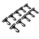 thumbnail image 1 of 2x 10x Giratorias Giratorias Rotativas de Plástico Hebillas de Gancho de Langosta Accesorios de perfecl Mosquetones giratorios de plástico, 1 of 8