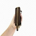 thumbnail image 4 of Michael Kors Women's Jet Set Travel Large Signature Logo and Metallic Continental Wallet 35F4GTVE7B-847, 4 of 10