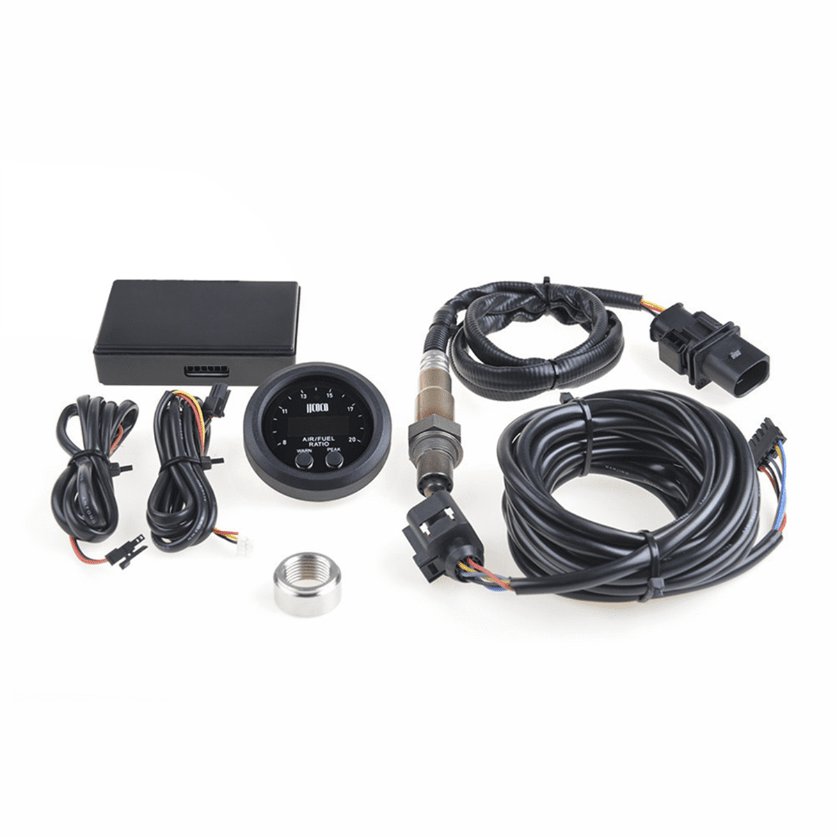 Jauge De Rapport Air/carburant AFR UEGO Large Bande 52 Mm – Capteur Numérique Pour Voiture, Monitoring Performance Moteur
