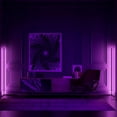 thumbnail image 3 of Modern Corner Lamp, US Plug 100 To 240V Adjustable Height RGB Color Changing LED Floor Lamp  for Living Room, 3 of 7
