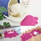 thumbnail image 4 of Xihbxyly Felpudo Rosa Fuerte, Alfombra de Microfibra Antideslizante, Raspador de Zapatos Absorbente, Lavable a Máquina, Alfombra para Zapatos Mojados y Embarrados, Solución Segura para La Entrada, 61, 4 of 7