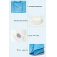 thumbnail image 3 of Bañera de Baño Para Bebés de Vije, Respaldo de 45 de Respaldo Plegable Infante Infantil Infantil PVC Suave Para Acamp en El Hogar, 3 of 7