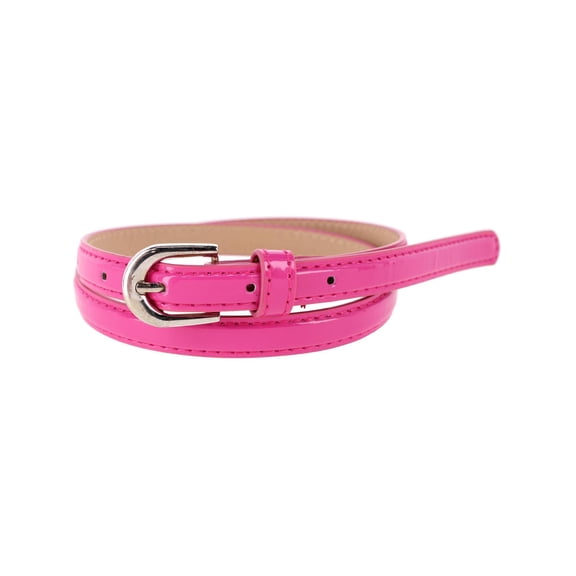 CTM Kid's 1/2 Inch Skinny Dress Belt