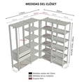 thumbnail image 3 of Ropero Closet Madesa Valencia 337cm MN, 3 of 7
