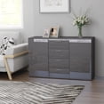 thumbnail image 6 of vidaXL Sideboard Cabinet with 2 Doors Storage Side Cabinet Engineered Wood, 6 of 31