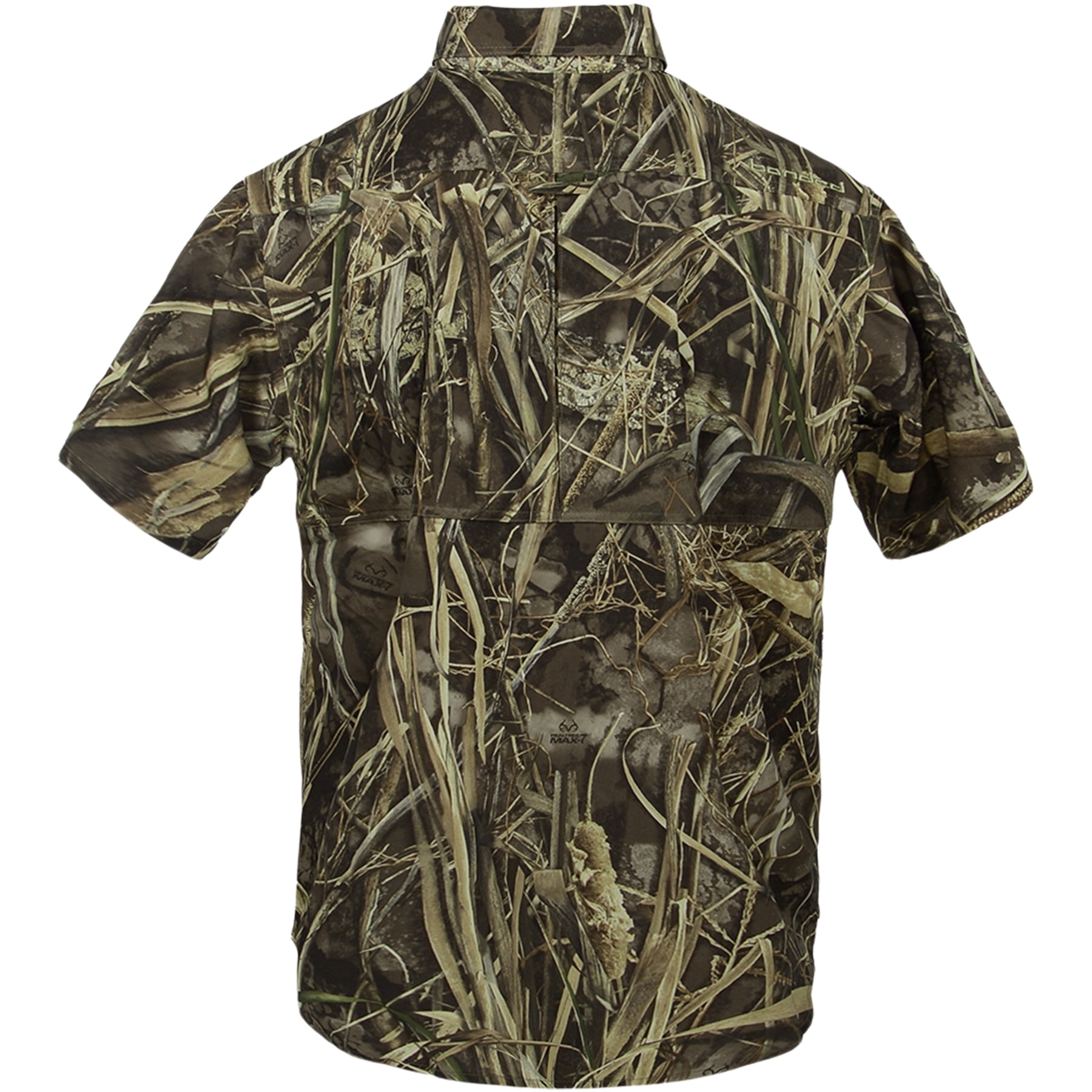 BANDED Men's Badlander Lightweight Short Sleeve Hunting Shirt, Color: MAX7, Size: L