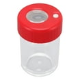 thumbnail image 4 of Magnifying Viewing Jar Multifunctional Watertight Portable Magnifying Glass Storage Jar with LED Light, 4 of 8