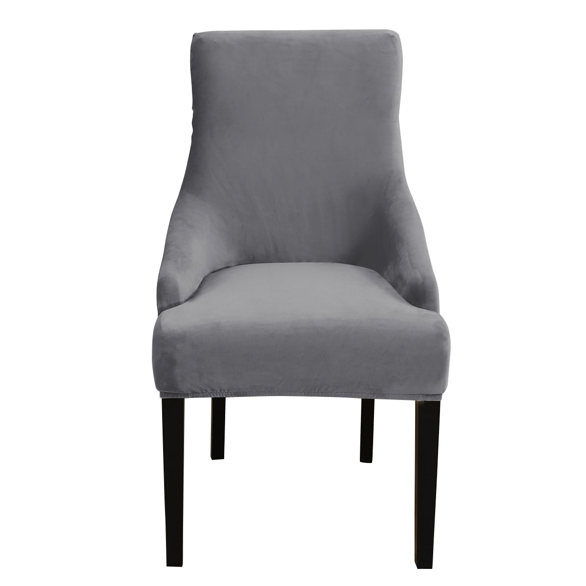DYstyle Velvet Stretch Slipcover for Wing Arm Chair, Durable Dining