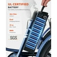 thumbnail image 3 of Viribus 24" Adult Electric Tricycle 250W Electric Trike with 36V 13Ah Battery UL 2271 Blue, 3 of 9