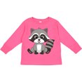 thumbnail image 3 of Inktastic Cute Baby Raccoon Boys or Girls Long Sleeve Toddler T-Shirt, 3 of 5